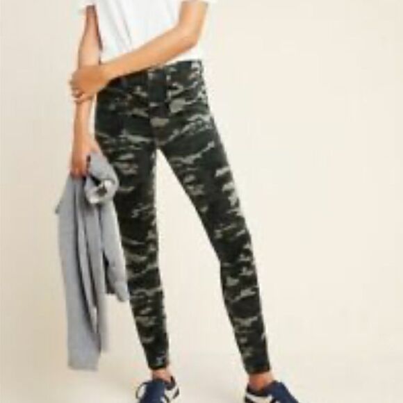 Anthropologie Pilcro High Rise Skinny Pants - Picture 1 of 11